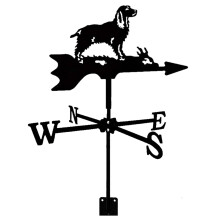 Outdoor Stainless Steel Weathervane with RustResistant Coating for Garden Wind Direction Mount