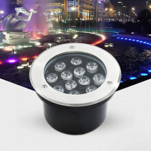 LED Pond Light IP68 Waterproof Low Voltage for Pool Garden Fountain Stainless Steel 3W Yellow