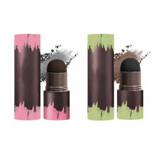 Waterproof Hair Root Concealer and Hairline Powder Stick for Gray Hair Coverage Root Touch Up (Dark Brown Black)