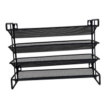 4 Tier Spice Rack Organizer with Slanted Shelf for Cabinet or Wall Mount Kitchen Storage