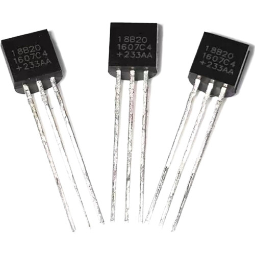 10PCS DS18B20 Programmable Digital Temperature Sensor TO92 for Precise Monitoring 1