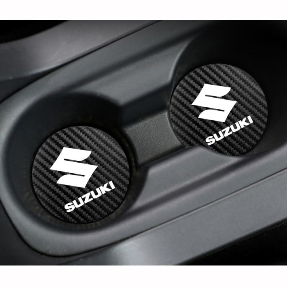 2Pcs Nonslip Car Cup Holder Coasters For Suzuki Swift Mz/Ez 20052010, Noise Reduction Mats 9174973452669