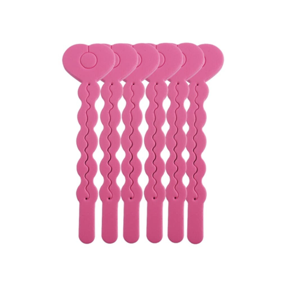 Curling Iron Pink Lightweight Compact Travel Size Hair Curler for Quick Styling 18.8x5cm