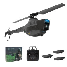 RC Military Helicopter Drone with 1080P Camera, Optical Flow Positioning, Long Flight Time for Adults