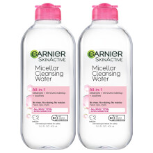 Garnier Micellar Water Makeup Remover 400mL 2Count