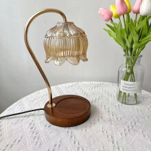 Candle Warmer Lamp with Timer and Dimmer, Retro Electric Candle Heater for Home Decor, Color3