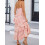 (M, Multicolor) Robe nuisette fleurie coupe trapèze. 10