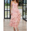 (M, Multicolor) Robe nuisette fleurie coupe trapèze. 7