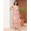 (M, Multicolor) Robe nuisette fleurie coupe trapèze. 14