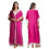 (One Size, Rose Red) Dámské dlouhé šaty na pláž. 3