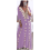 (One Size, Light Purple) Dámské dlouhé šaty na pláž. 1