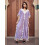 (One Size, Light Purple) Dámské dlouhé šaty na pláž. 5