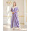 (One Size, Light Purple) Dámské dlouhé šaty na pláž. 7