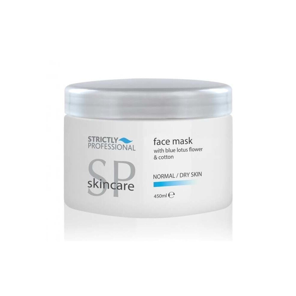 Strictly Professional Blue Face Mask Normal/Dry 450Ml