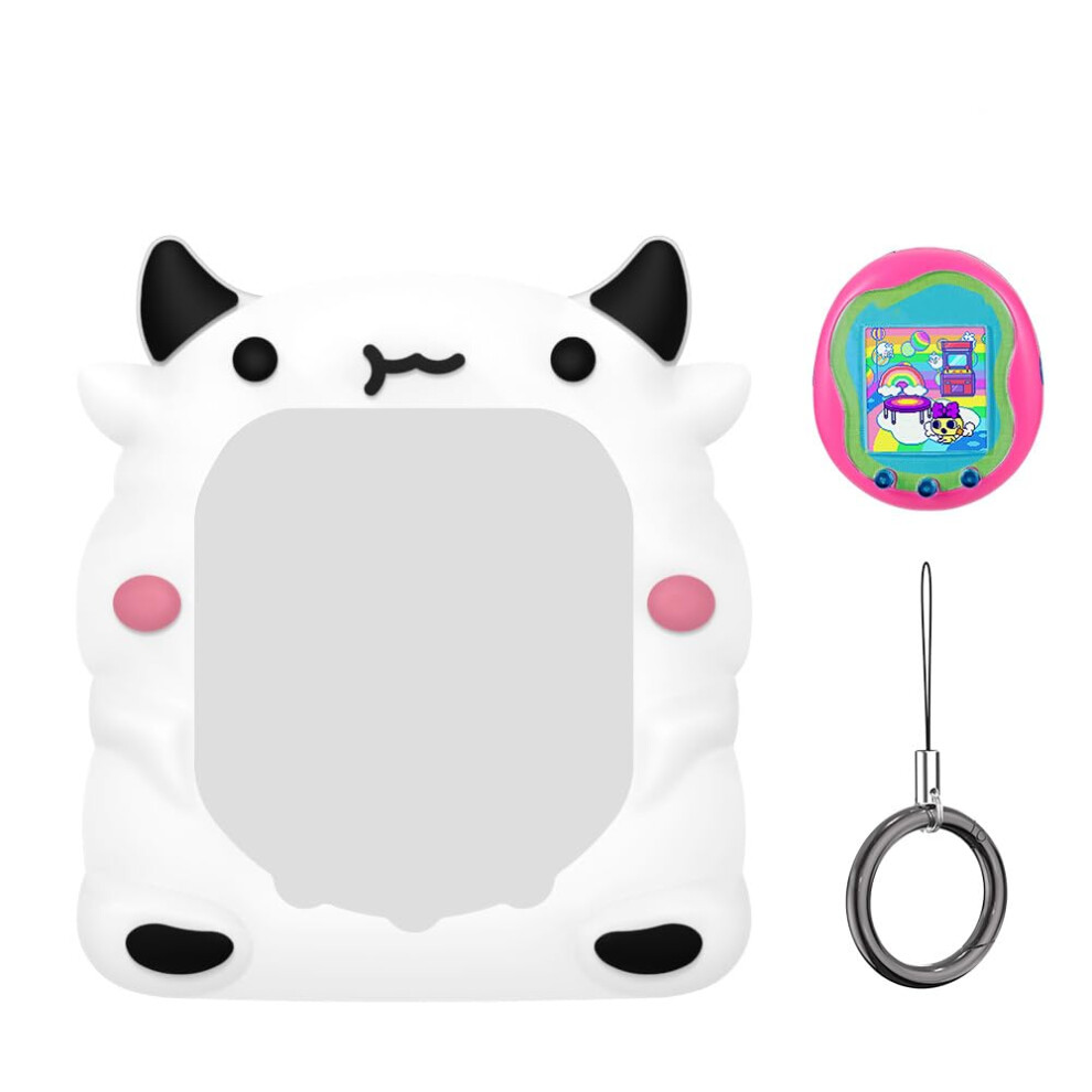 Case For Tamagotchi Uni 2023 Silicone Cartoon Cover With Finger Lanyard Shock Absorbing Protection 9174973457794
