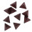 10 Pcs Acrylic Polyhedral Dice for Tabletop RPG & Board Games 10