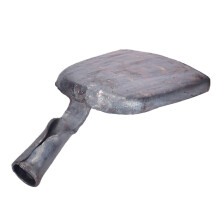 Heavy Duty Fireplace and Coal Ash Shovel, Hand Forged Metal Scoop for BBQ, Garden and Stove Use