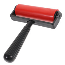 Rubber Roller for Printmaking with Even Ink Coverage, Detachable Comfortable Handle, Easy Clean Design