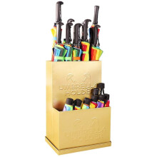 Large Capacity Metal Umbrella Stand with Removable Drain Tray for Indoor Entryway Storage