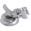 Powerful Shower Head with Adjustable Wall Mounted Chrome Holder for Bathroom 4