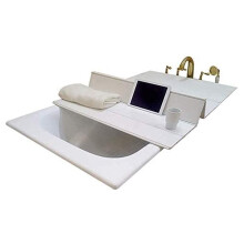 Bathtub Cover PVC Dustproof Insulation Lid 1.2cm Thick Foldable Heat Retention for Standard Tubs