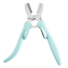 Stainless Steel Chestnut Opener with Thickened Serrated Blade and Ergonomic Curved Grip