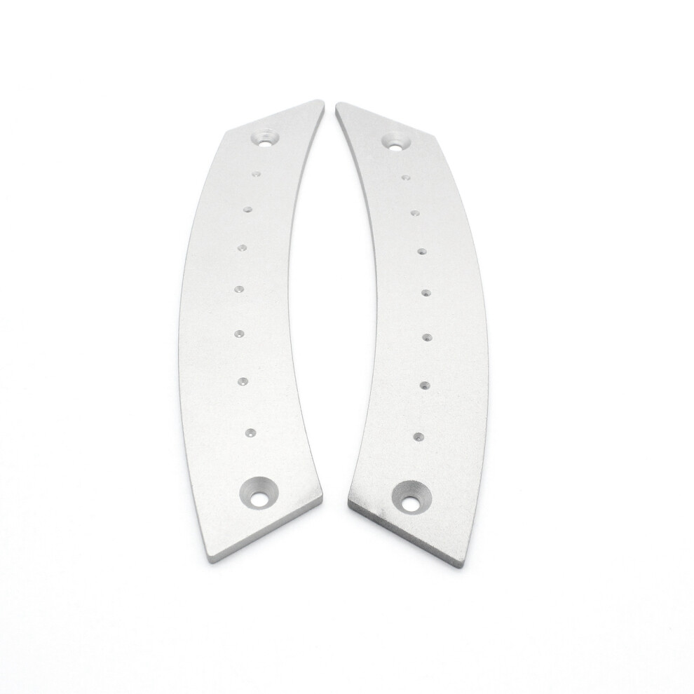 Pair Left&Right Aluminum Interior Door Handle Panels For Vw Beetle 1998-2010 White 5051382209883