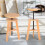 Adjustable Wooden Painting Stool Height Artist Drafting Stool Bar Kitchen Stool. 8