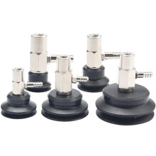 Vacuum Suction Cup Holder for Robot Arm, Durable PBT Mount with Secure Grip, Blue, 1Pcs