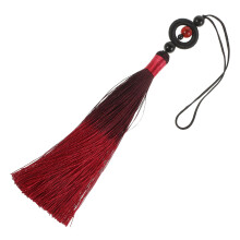 Traditional Chinese Martial Arts Red Gradient Tai Chi Tassel Ornament Polyester Decoration