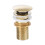 Living And Home 6.5cm Pop-Up Drain Stopper, Gold 1