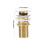 Living And Home 6.5cm Pop-Up Drain Stopper, Gold 6