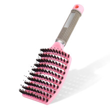 Vented Hair Brush for Faster Blow Drying, Soft Detangling Bristles for Wet or Dry Thick Curly Hair
