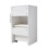 Living And Home Flip Up Compact Dressing Table Stool Set w/ Mirror & Drawer 5