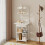 Living And Home 4-Tier Open Shelves Dressing Table with Drawer 1