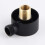 Powerful Shower Head with Brass Wall Mounted Round Holder for Bathroom Handheld Use 4