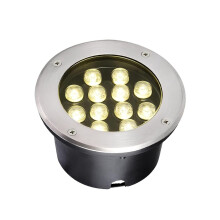 Underwater LED Fountain Light IP68 Waterproof Stainless Steel Brightness for Pond Pool Garden Blue 6W