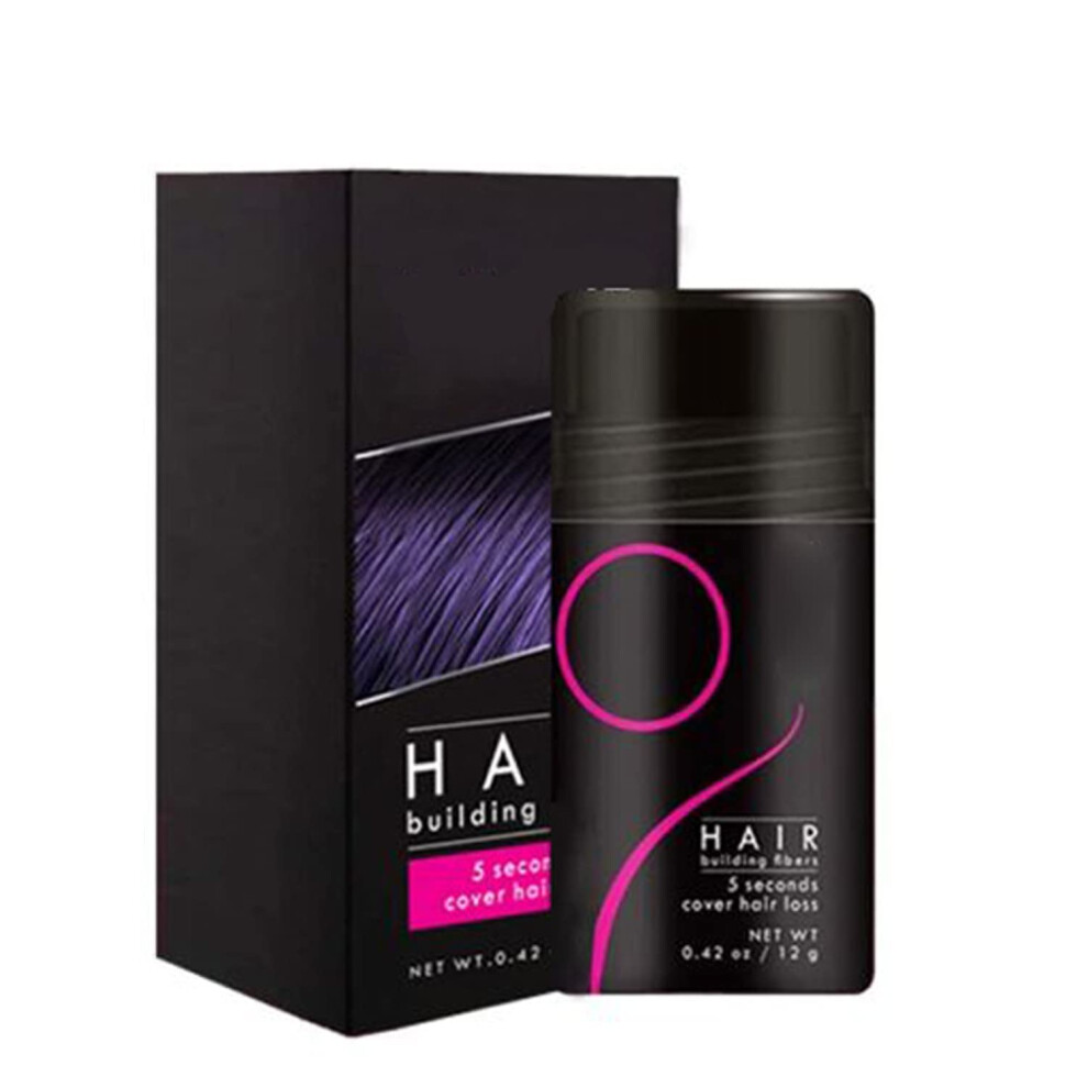 White Hair Building Fibers Spray Instant Hair Coverage For Thinning And Bald Spots, Waterproof