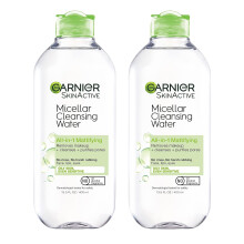 Garnier Micellar Water Makeup Remover 400mL 2Count