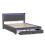 5ft King Upholstered Bed Frame with Drawers 6