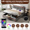 5ft King Upholstered Bed Frame with Drawers 8