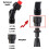 Sprayer Nozzle Tips Set of 6, Adjustable Replacement for Backpack, Farm, Pump and Orchard Sprayers 3