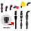 Sprayer Nozzle Tips Set of 6, Adjustable Replacement for Backpack, Farm, Pump and Orchard Sprayers 2