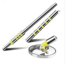 Spin Mop Handle Replacement Pole 360 Rotating No Pedal for Home and Office Floor Cleaning Green