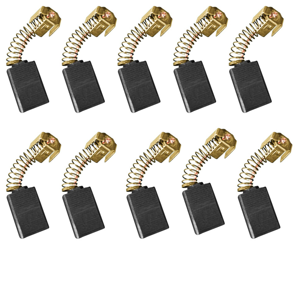 10Pcs Motor Carbon Brushes For Makita Cb106 1814371 Electric Drills Angle Grinders Chainsaws 6X10x15mm 9164114178169