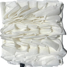 Loofah Shower Sponge and Washcloth 2in1 Body Scrubber for Exfoliating Smooth Skin (1 Pcs)