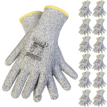 Knit Work Gloves PPE Multi-Use Hand Protection Pack of 12 (Medium)