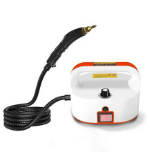 Portable Steam Cleaner Without Tank for Deep Cleaning Floors Walls Furniture Carpet Upholstery