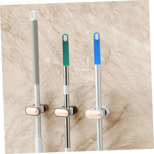 4 Pack Mop Handle End Cap Replacement Grip for Commercial Mop Stick Adapter Assorted Colors 2