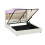 5ft King Upholstered Bed Frame with LED 7